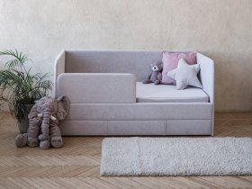 Диван-кровать Happy (светло-серый) в Чулыме - chulym.mebel-nsk.ru | фото