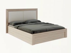 Кровать двуспальная с подъем. мех. 1,6м  Глэдис М32 в Чулыме - chulym.mebel-nsk.ru | фото
