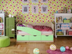 Кровать детская Бабочки 1,8 м в Чулыме - chulym.mebel-nsk.ru | фото