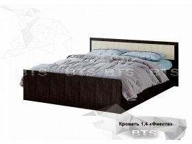 Кровать двуспальная 1,4м Фиеста (BTS) в Чулыме - chulym.mebel-nsk.ru | фото