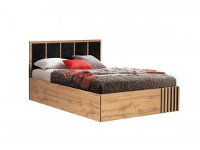 Кровать двуспальная с подъем. мех. 1,6 м Либерти 51.20 в Чулыме - chulym.mebel-nsk.ru | фото