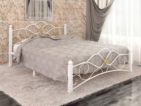 Кровать двуспальная Гарда-3 на металлокаркасе 1,4 м в Чулыме - chulym.mebel-nsk.ru | фото