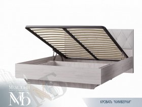 Кровать двуспальная с подъем. мех. 1,6 м  Кимберли КР-13 в Чулыме - chulym.mebel-nsk.ru | фото