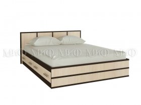 Кровать двуспальная Сакура 1,4 м в Чулыме - chulym.mebel-nsk.ru | фото