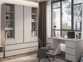 Модульная детская Люмо (кашемир) в Чулыме - chulym.mebel-nsk.ru | фото