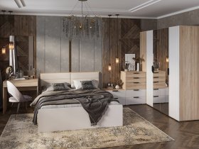 Модульная спальня Норд в Чулыме - chulym.mebel-nsk.ru | фото