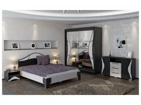 Модульная спальня Верона (Линаура) в Чулыме - chulym.mebel-nsk.ru | фото