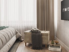 Пуф Чарли-2 (капучино) в Чулыме - chulym.mebel-nsk.ru | фото