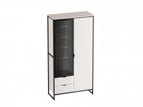 Шкаф 2 дв 2 ящ Нора (персидский жемчуг) (гостиная) в Чулыме - chulym.mebel-nsk.ru | фото