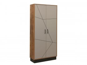 Шкаф двухстворчатый комбинированный для одежды Гамма  54.14 в Чулыме - chulym.mebel-nsk.ru | фото