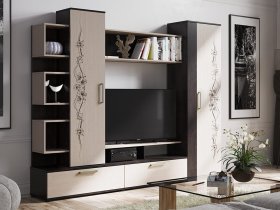 Стенка «Дакота» (венге/дуб молочный) в Чулыме - chulym.mebel-nsk.ru | фото