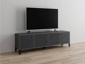 Тумба под ТВ Парус-10 (графит/гранит лофт) в Чулыме - chulym.mebel-nsk.ru | фото